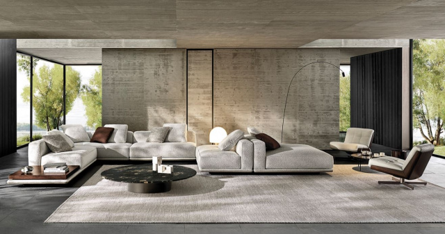 Итальянский диван Horizonte от Minotti