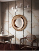 Итальянское настенное зеркало GOLDEN EYE MIRROR от Castro Lighting