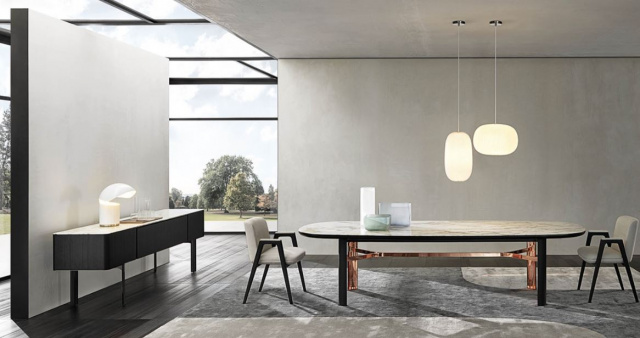 Итальянский стол Dan от MInotti