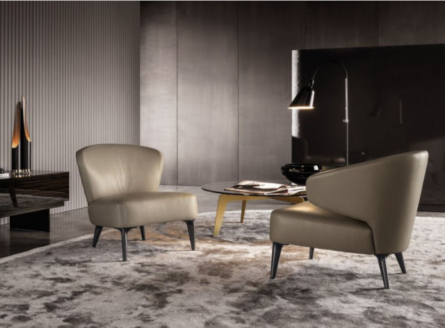 Итальянское кресло Aston "Armchair" от Minotti