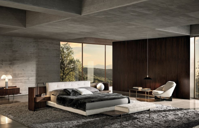 Итальянская кровать Brasilia Bed от MInotti