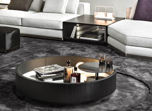 Итальянский журнальный столик Jeff от Minotti