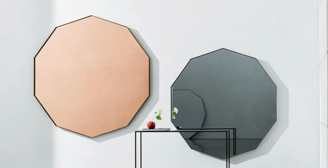 Итальянское настенное зеркало Visual decagonal от Sovet