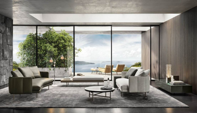 Итальянский диван Torii от Minotti