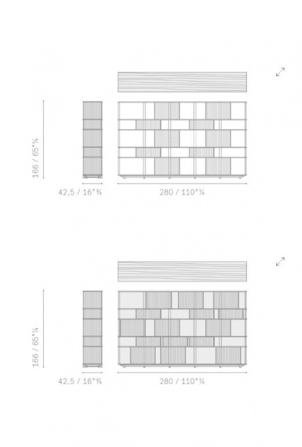 Итальянский стеллаж POLTRONA FRAU - Lloyd  Bookcase