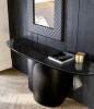 Итальянская Консоль Eforma - ONDA CONSOLE_glass top