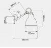 Светильник от DCW Editions - Lampe Gras N°104 & N°104 SW
