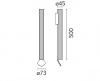 Итальянский светильник Flauta Spiga 2 Dimmable DALI