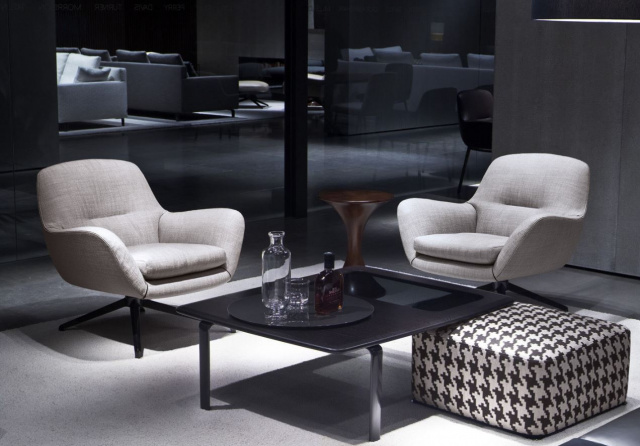 Итальянское кресло Jensen ARMCHAIR от Minotti