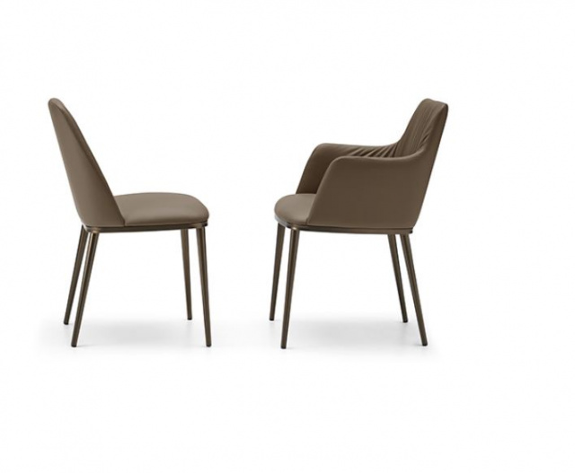 Итальянский стул Eforma - MAX DELUXE_metal base