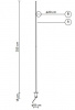 Итальянский светильник KARMAN - ATMOSPHERE floor lamp HP302GB/GNEXT OUTDOOR