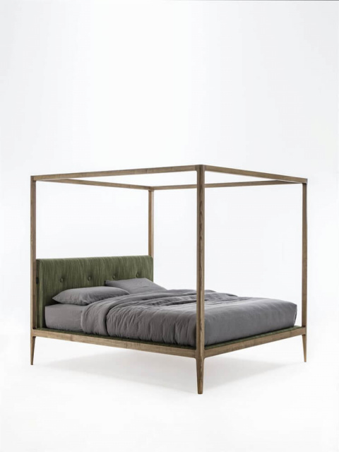 Итальянская кровать Ziggy Bed Baldacchino от Porada