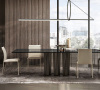 Итальянский стол Eforma - NARCISO_glass top Итальянский стол Eforma - NARCISO_glass top