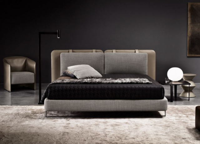 Итальянская кровать Tatlin "Soft" от MInotti
