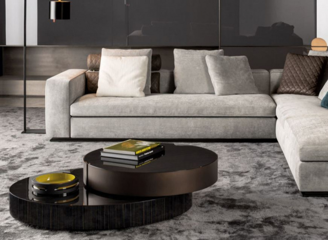 Итальянский журнальный столик Benson от Minotti