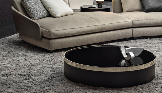 Итальянский журнальный столик Bailly от Minotti