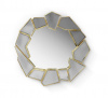 Итальянское настенное зеркало CRACKLE ROUND MIRROR  от  LUXXU