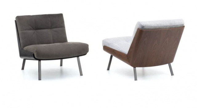Итальянское кресло Daiki от Minotti