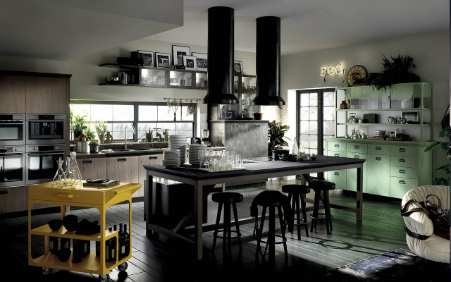 Итальянская кухня Scavolini Diesel Social Kitchen
