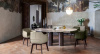 Итальянский стол Jane Round table with Lazy Susan Итальянский стол Jane Round table with Lazy Susan