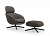 Итальянское кресло Russell BERGÈRE от Minotti