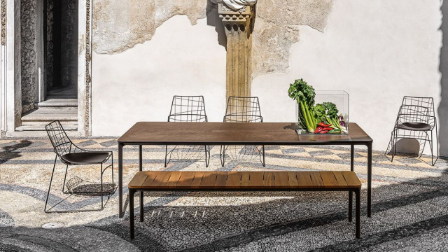 Итальянский стол Slim bench от Sovet