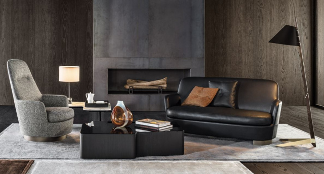 Итальянское кресло Jacques BERGÉRE от Minotti