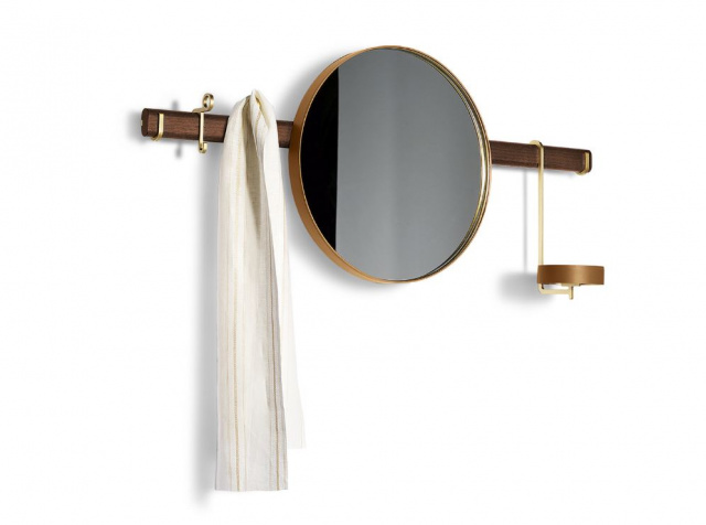 Итальянское зеркало Ren  Mirror with hangers  от Poltrona Frau